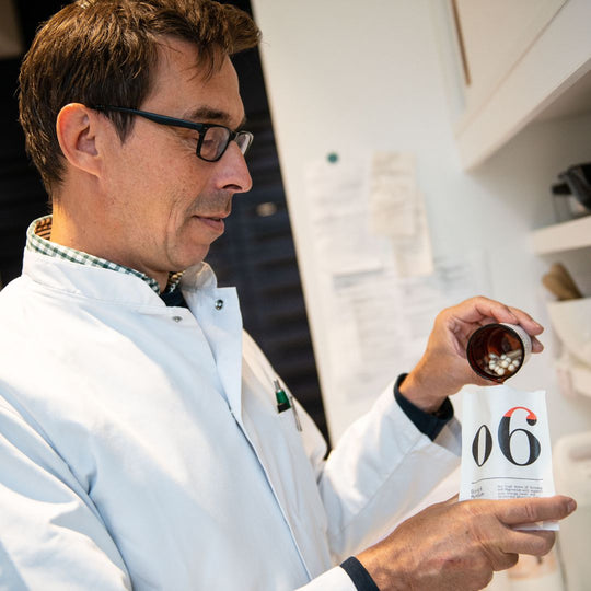 Ontwikkeld door apotheker Dirk